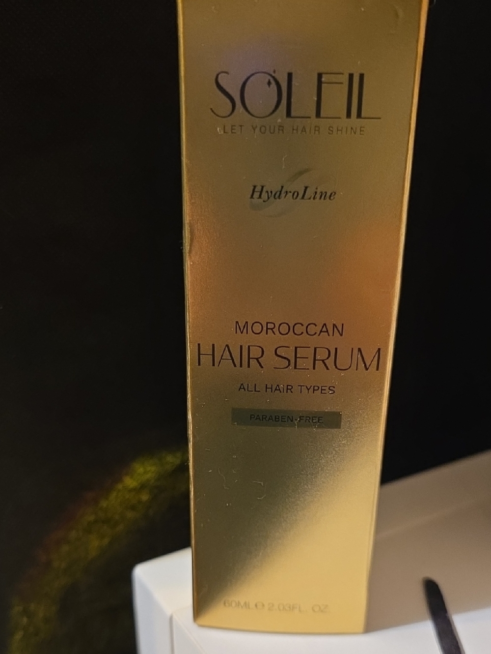 Soleil Moroccan Hair Serum - Gold | Hydrating Treatment for All Hair Types